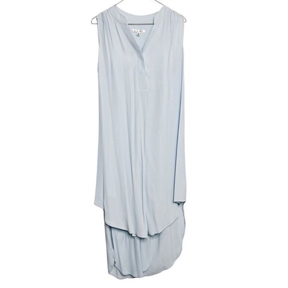 CABi Belted High Low Sleevless Midi Dress Light Blue Small - Picture 1 of 6